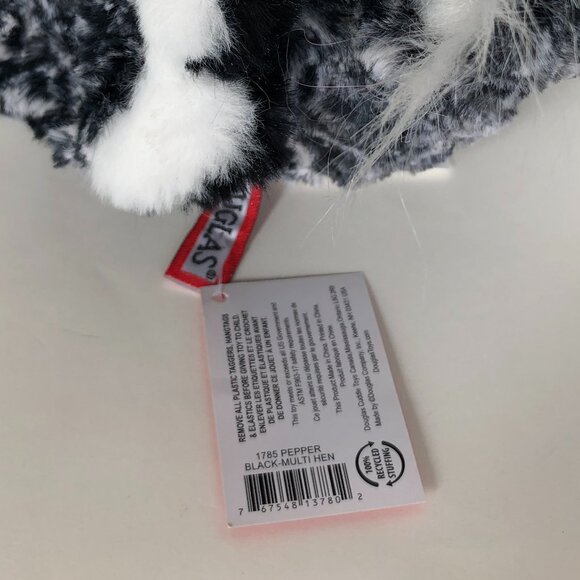 New w/ Tag Douglas Plush Black Hen Pepper Stuffed Animal - Picture 9 of 9